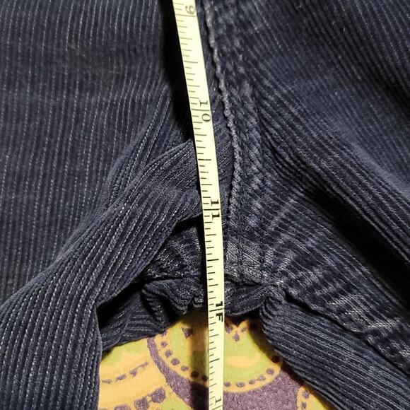 Killer Rare Vintage Style OG Big E Levi's Straight Leg High Waist Corduroy Pants - Picture 6 of 10